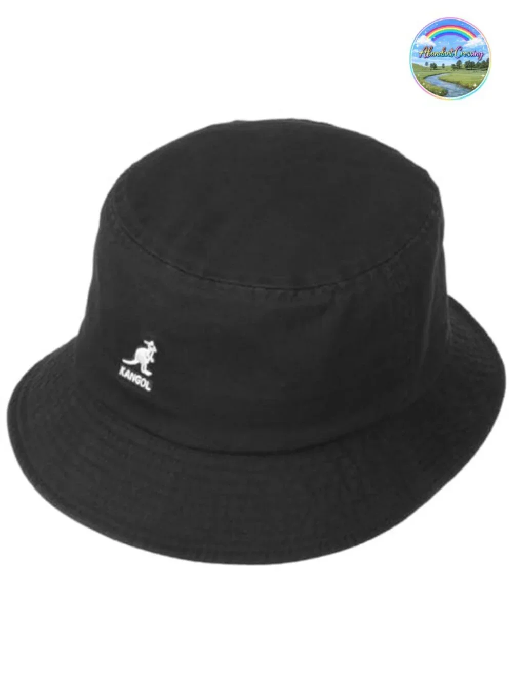 Kangol Washed Cotton Bucket Hat for Women Men Sun Protection Outdoor